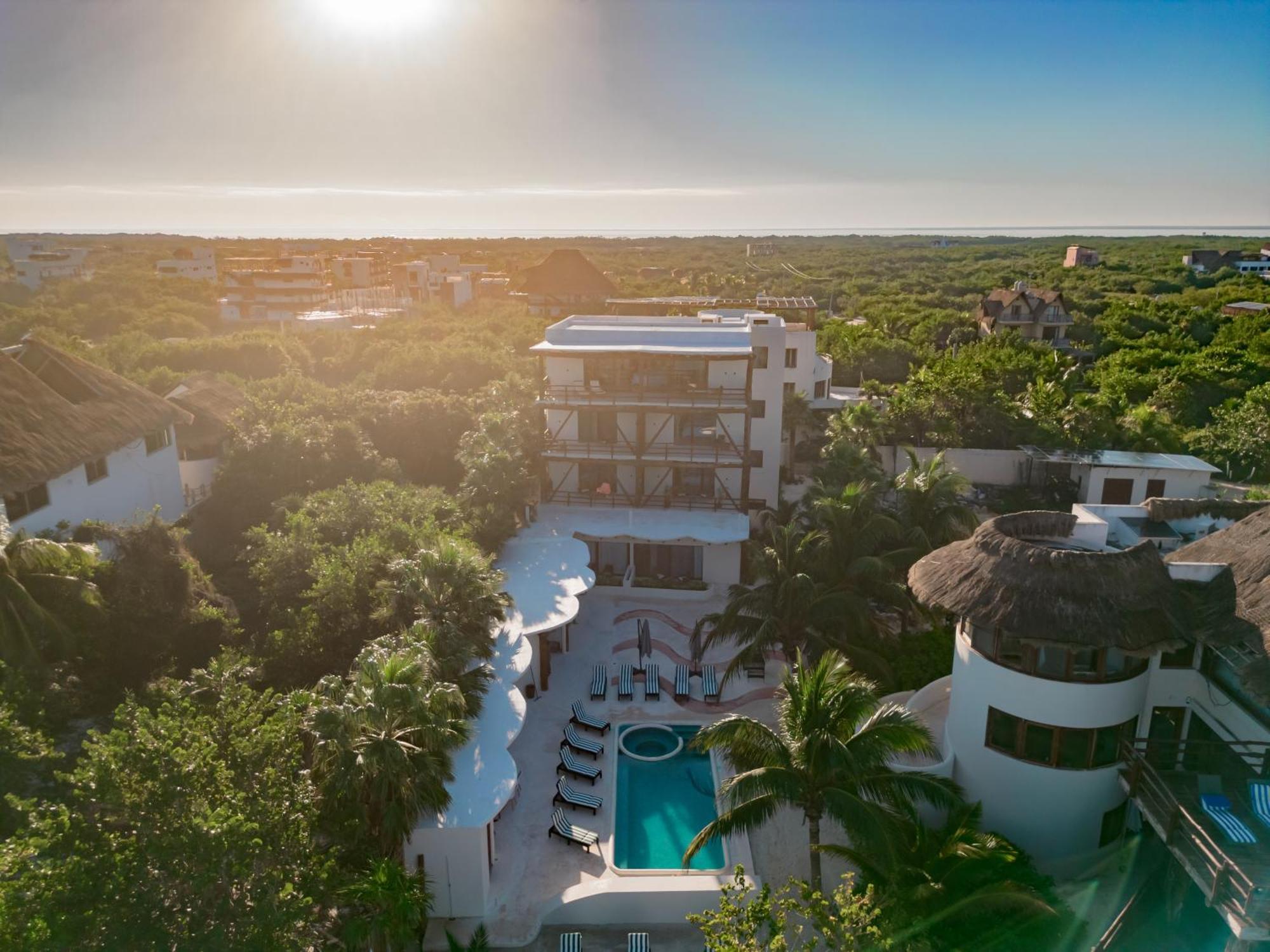 Beach Front Hotel Boutique Dk House Isla Holbox Exterior foto